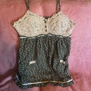 Floral Hippie-Type Tank